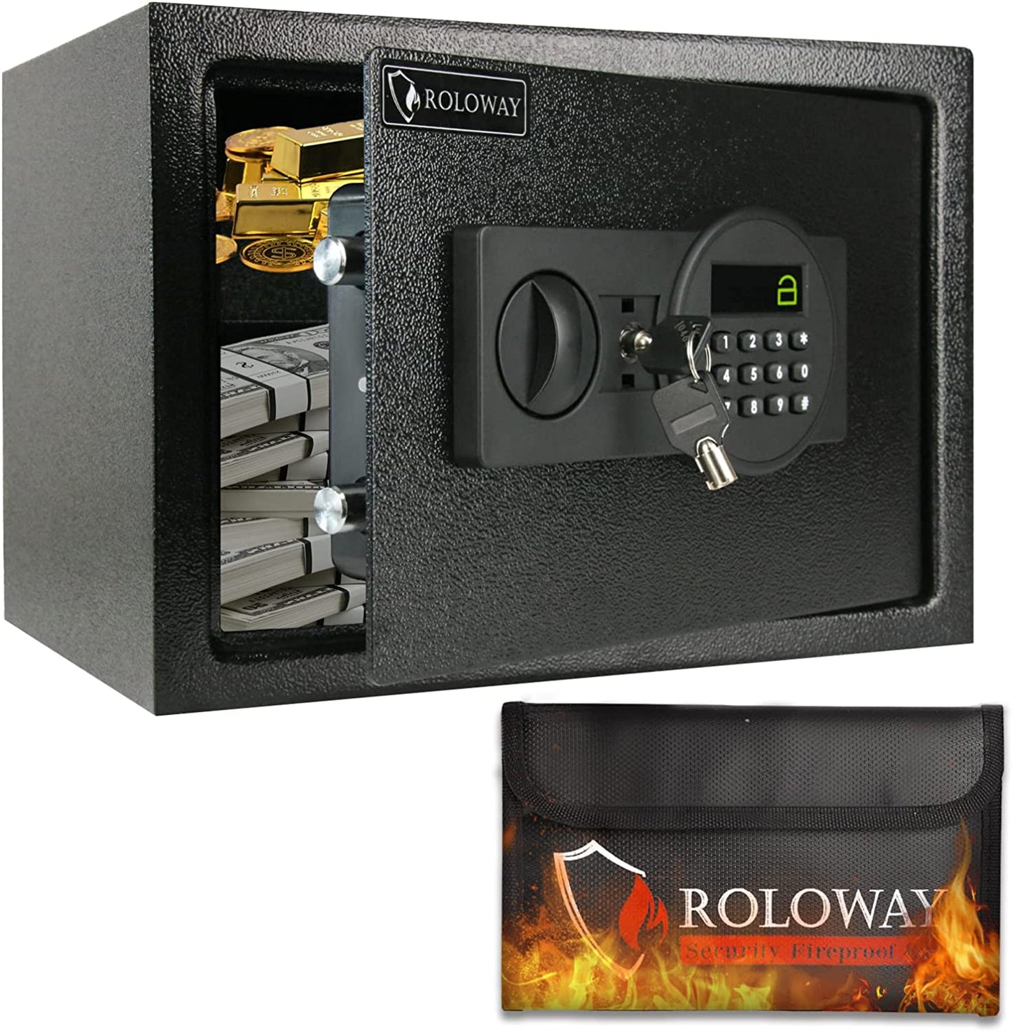 Steel Fire Proof Digital Lock Safe 