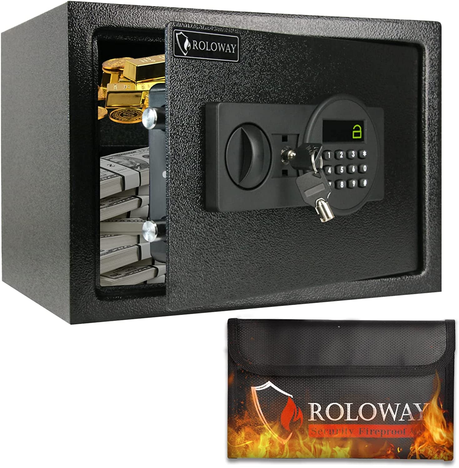 Steel Fire Proof Digital Lock Safe 